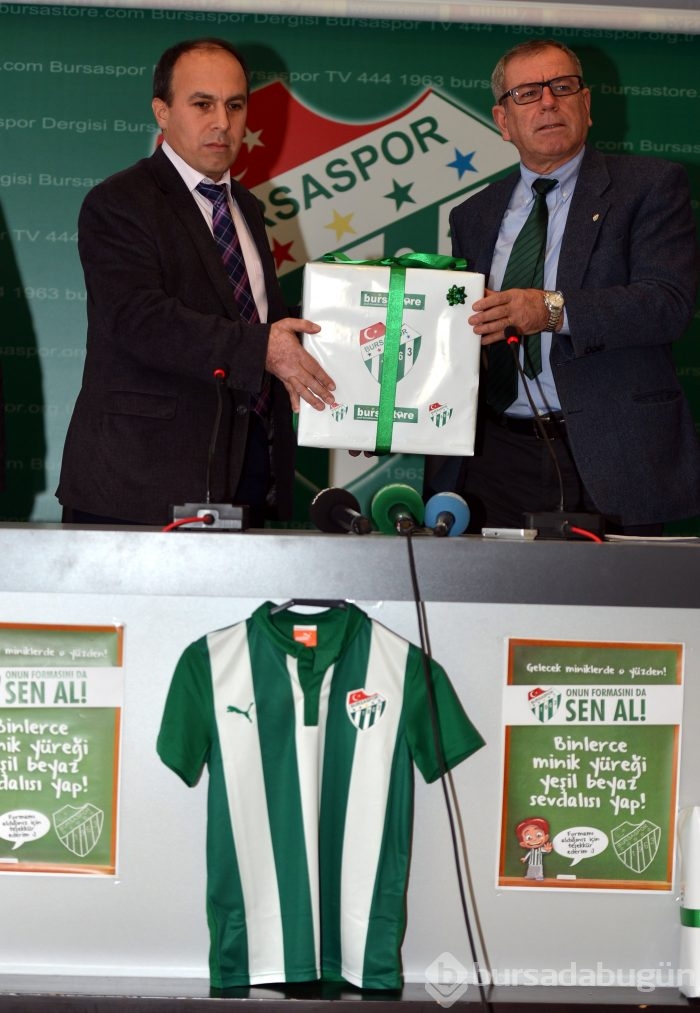Bursaspor'dan "minik yüreklere" anlamlı kampanya!