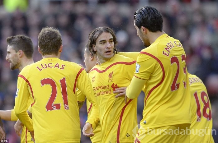 Sunderland Liverpool'a direnemedi!