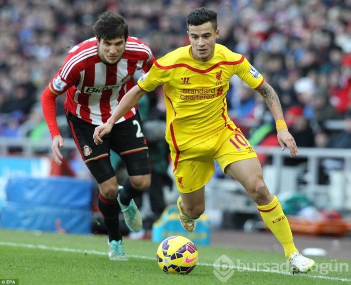 Sunderland Liverpool'a direnemedi!