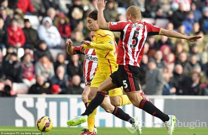 Sunderland Liverpool'a direnemedi!