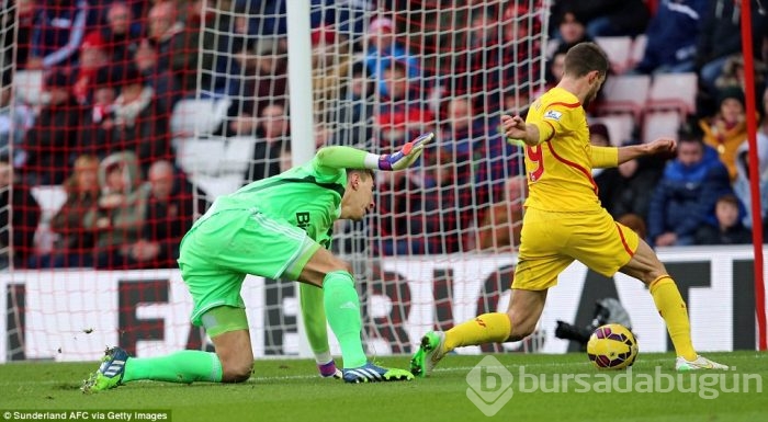 Sunderland Liverpool'a direnemedi!