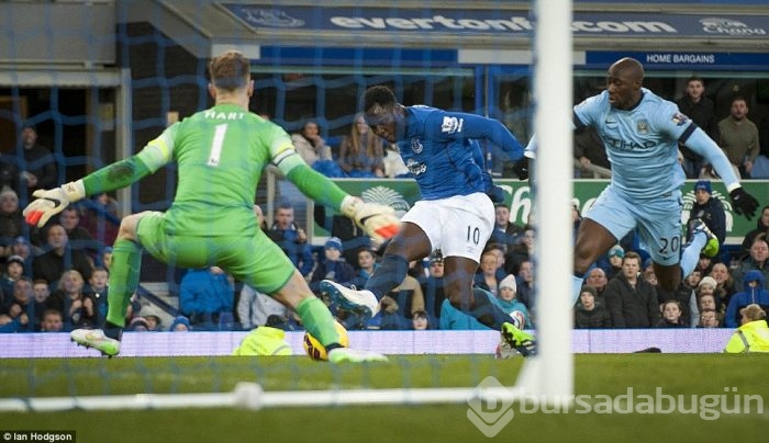 Manchester City Everton'a takıldı!