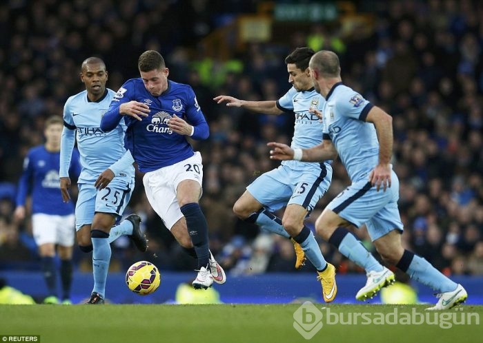 Manchester City Everton'a takıldı!