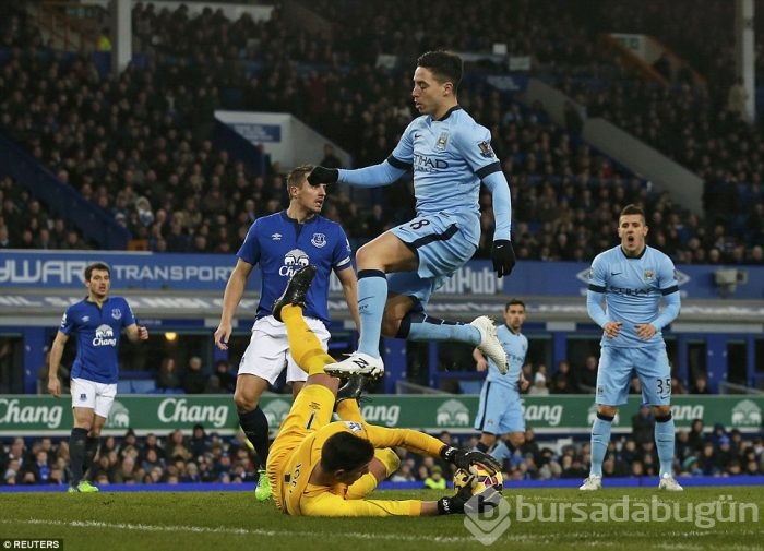 Manchester City Everton'a takıldı!