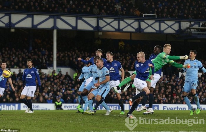 Manchester City Everton'a takıldı!
