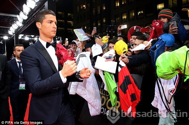 İşte 2014 FIFA Ballon d'Or gecesinin özel kareleri