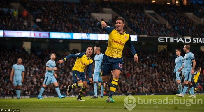 Manchester City'de Arsenal şoku!