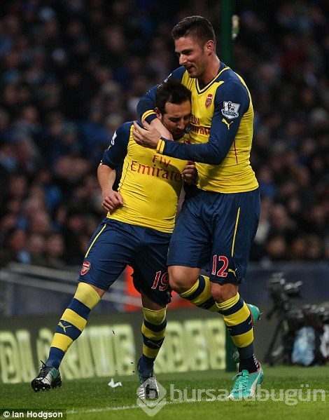 Manchester City'de Arsenal şoku!
