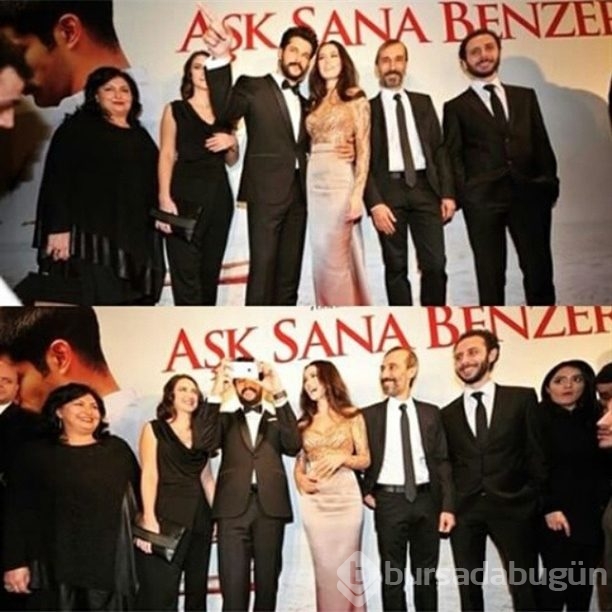 'Aşk Sana Benzer' filminin galasına ünlü akını!