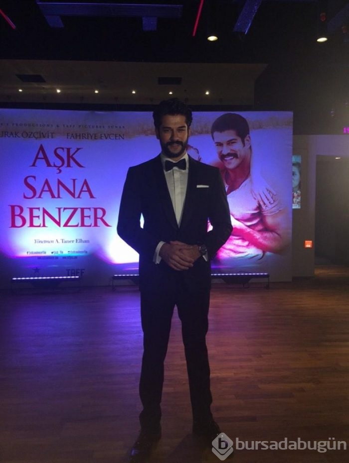 'Aşk Sana Benzer' filminin galasına ünlü akını!