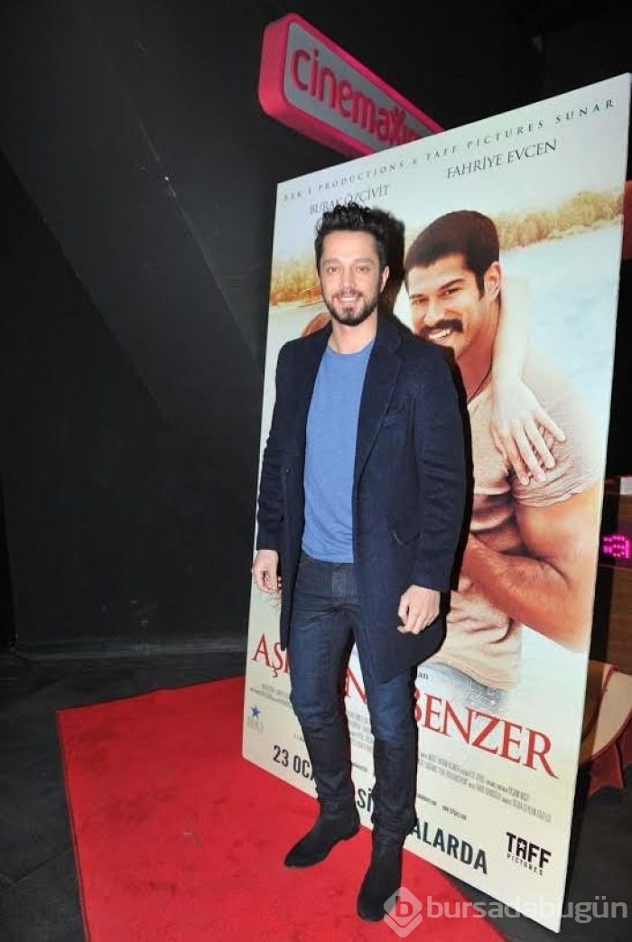 'Aşk Sana Benzer' filminin galasına ünlü akını!