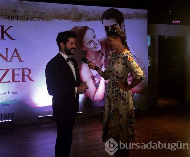 'Aşk Sana Benzer' filminin galasına ünlü akını!