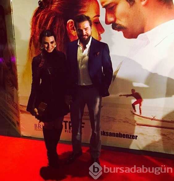 'Aşk Sana Benzer' filminin galasına ünlü akını!
