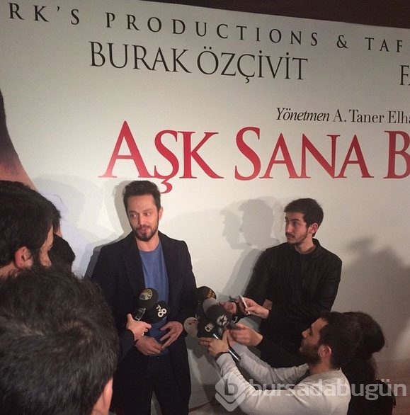 'Aşk Sana Benzer' filminin galasına ünlü akını!