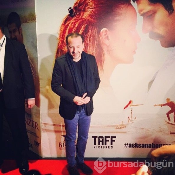 'Aşk Sana Benzer' filminin galasına ünlü akını!