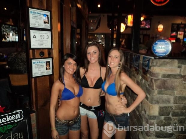 Bu işletmede bikini giymeyene iş yok!