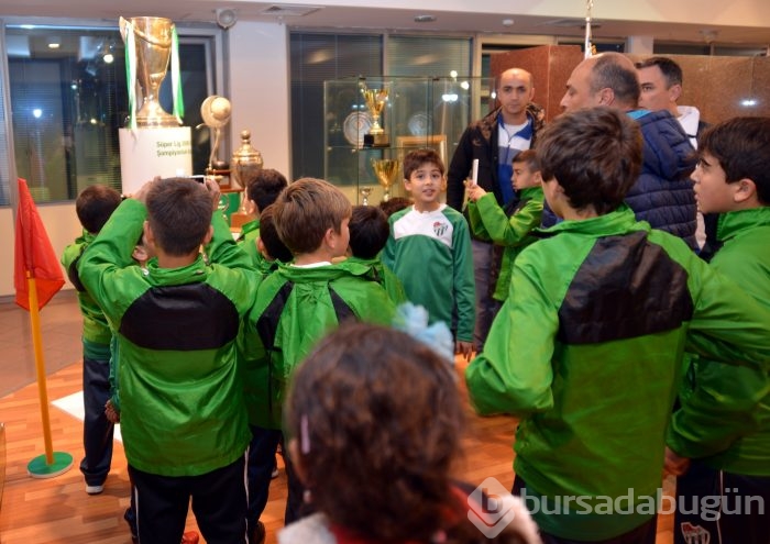Minik kramponlar Bursaspor'la buluştu
