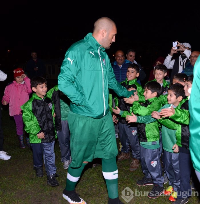 Minik kramponlar Bursaspor'la buluştu
