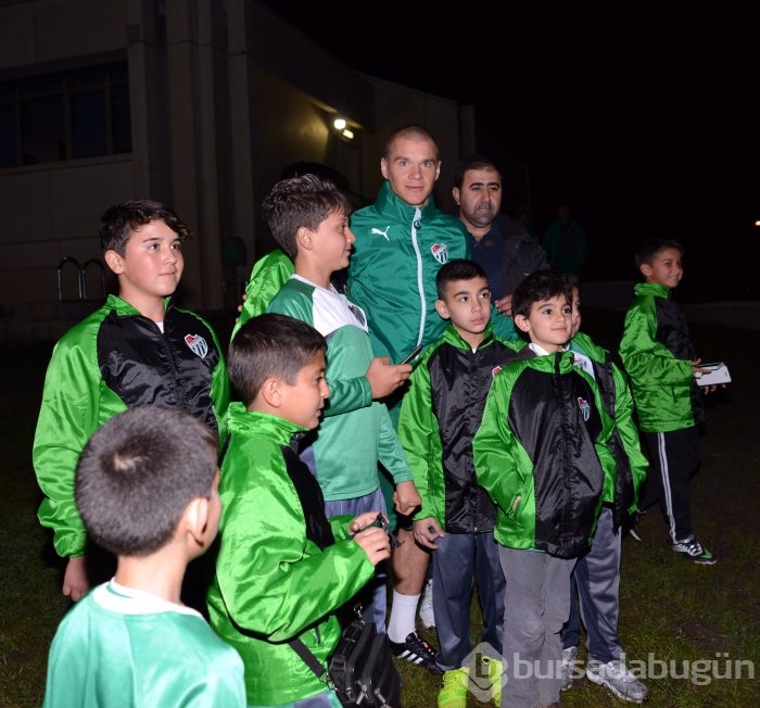 Minik kramponlar Bursaspor'la buluştu