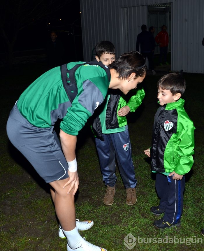 Minik kramponlar Bursaspor'la buluştu