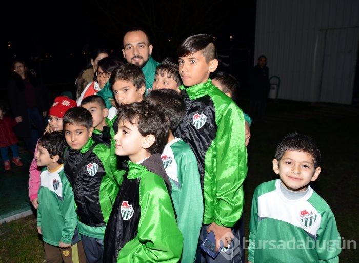 Minik kramponlar Bursaspor'la buluştu