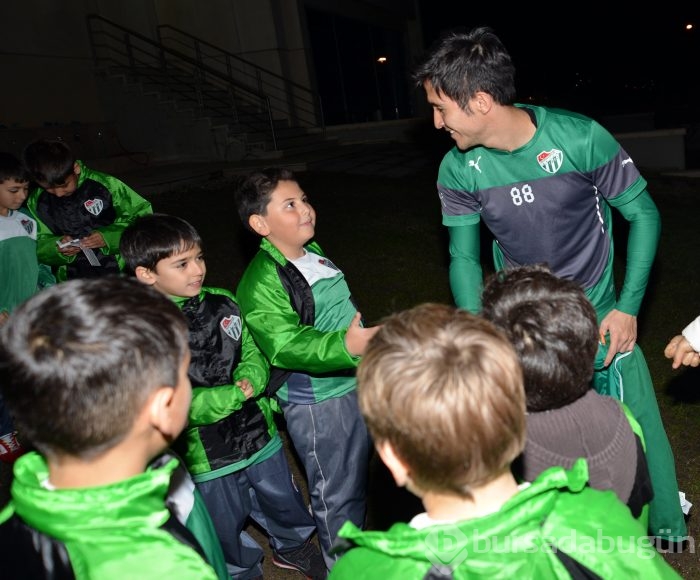Minik kramponlar Bursaspor'la buluştu