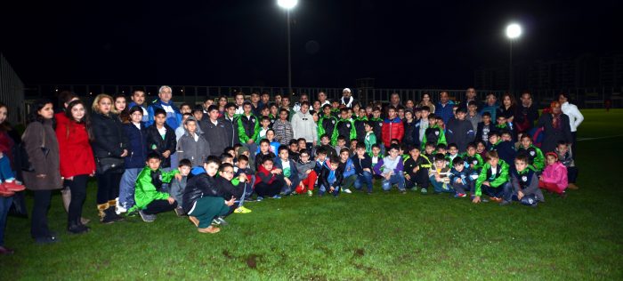 Minik kramponlar Bursaspor'la buluştu