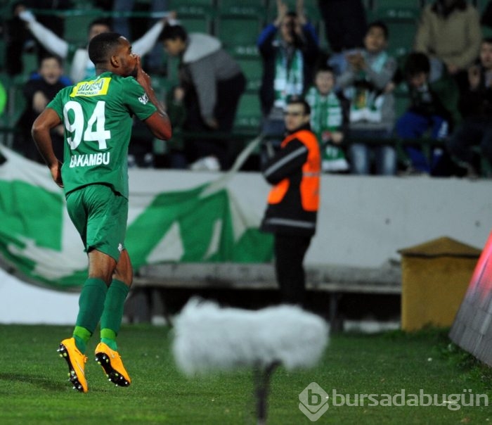 Bursaspor'da Bakambu şov!
