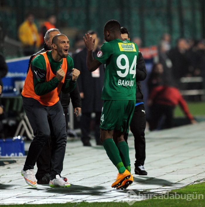 Bursaspor'da Bakambu şov!