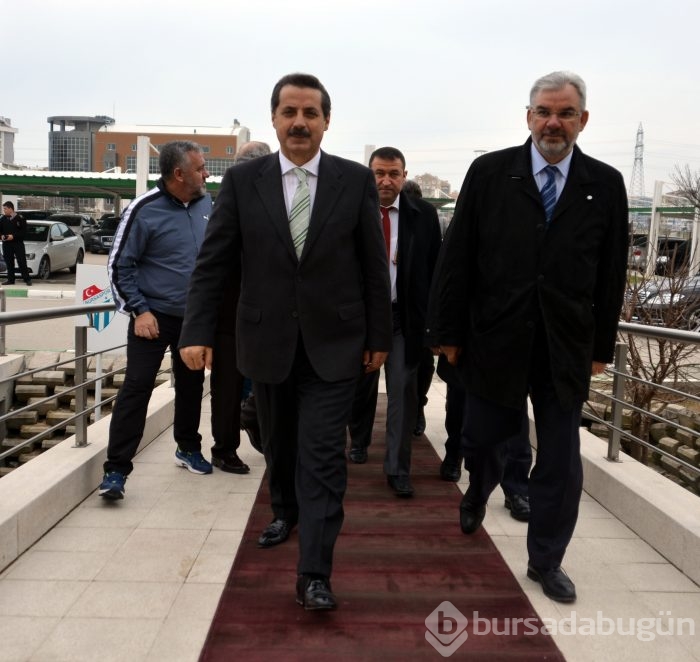 Bakan Çelik'ten Bursaspor'a ziyaret