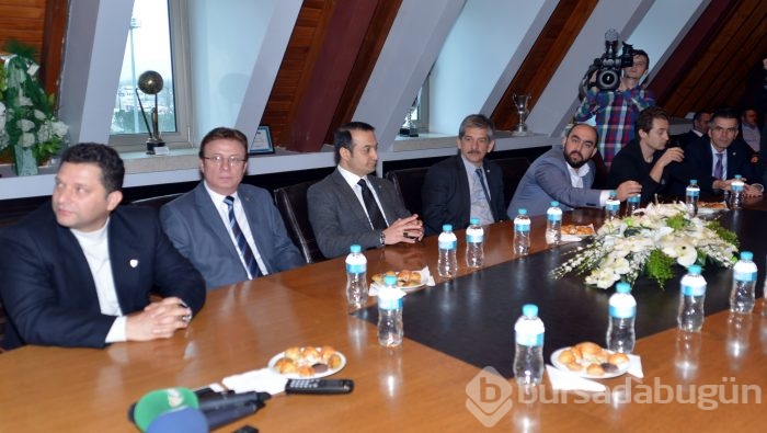 Bakan Çelik'ten Bursaspor'a ziyaret