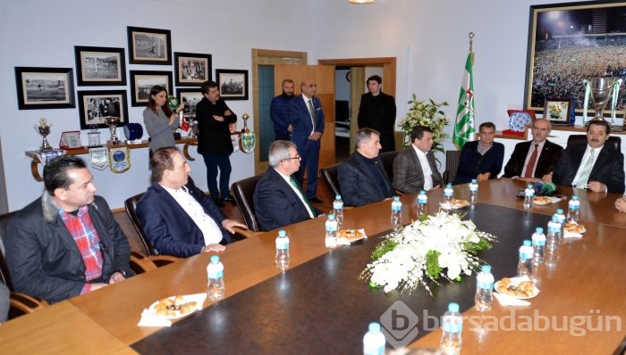 Bakan Çelik'ten Bursaspor'a ziyaret