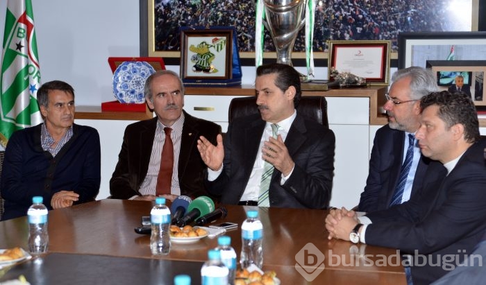 Bakan Çelik'ten Bursaspor'a ziyaret
