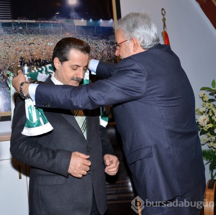 Bakan Çelik'ten Bursaspor'a ziyaret