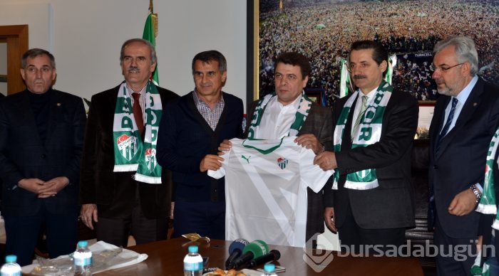 Bakan Çelik'ten Bursaspor'a ziyaret