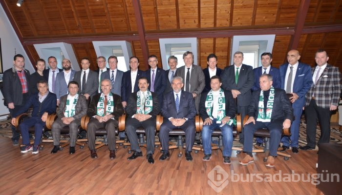 Bakan Çelik'ten Bursaspor'a ziyaret