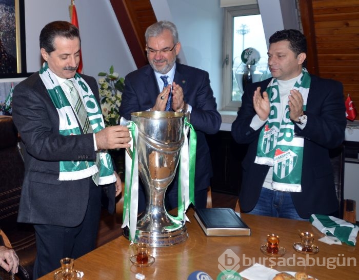 Bakan Çelik'ten Bursaspor'a ziyaret