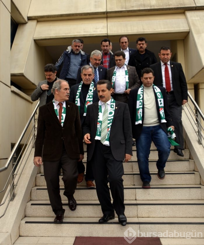 Bakan Çelik'ten Bursaspor'a ziyaret