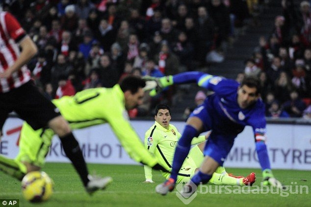 Barcelona Bilbao'yu gole boğdu!