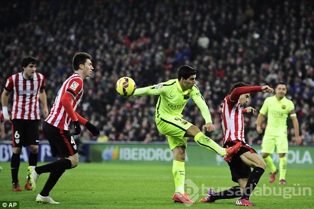 Barcelona Bilbao'yu gole boğdu!