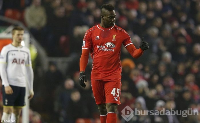 Liverpool Tottenham'ı Balotelli ile yıktı!
