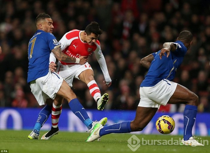 Arsenal Leicester'a acımadı! 