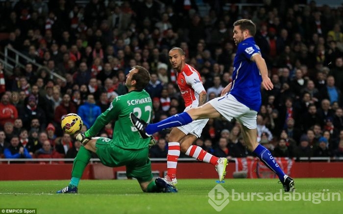 Arsenal Leicester'a acımadı! 