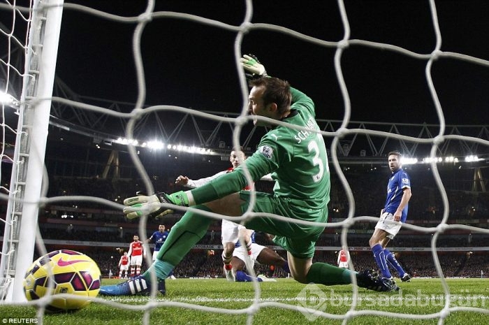 Arsenal Leicester'a acımadı! 