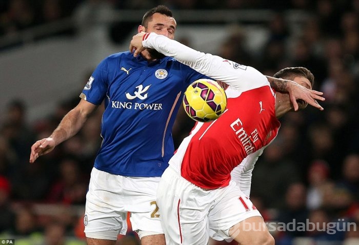 Arsenal Leicester'a acımadı! 