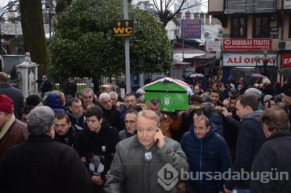 Mesut Ağrak'ı son yolculuğuna uğurladık!