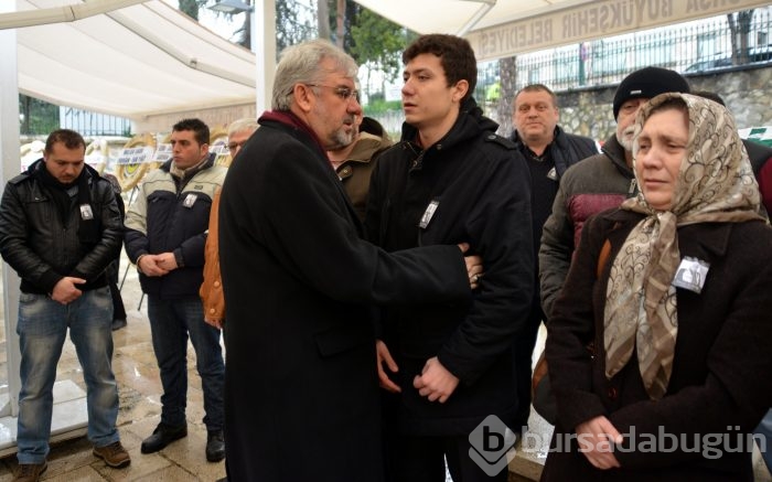 Mesut Ağrak'ı son yolculuğuna uğurladık!