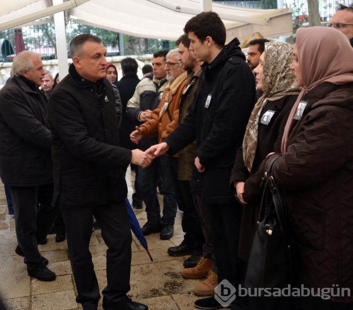 Mesut Ağrak'ı son yolculuğuna uğurladık!