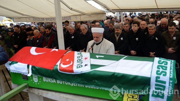 Mesut Ağrak'ı son yolculuğuna uğurladık!