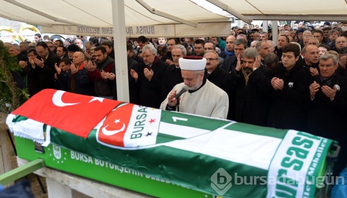 Mesut Ağrak'ı son yolculuğuna uğurladık!